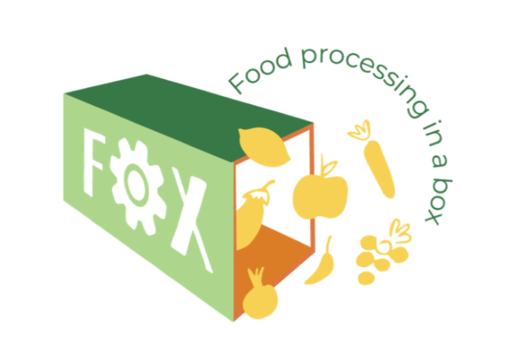 Grafika Food processing in a box