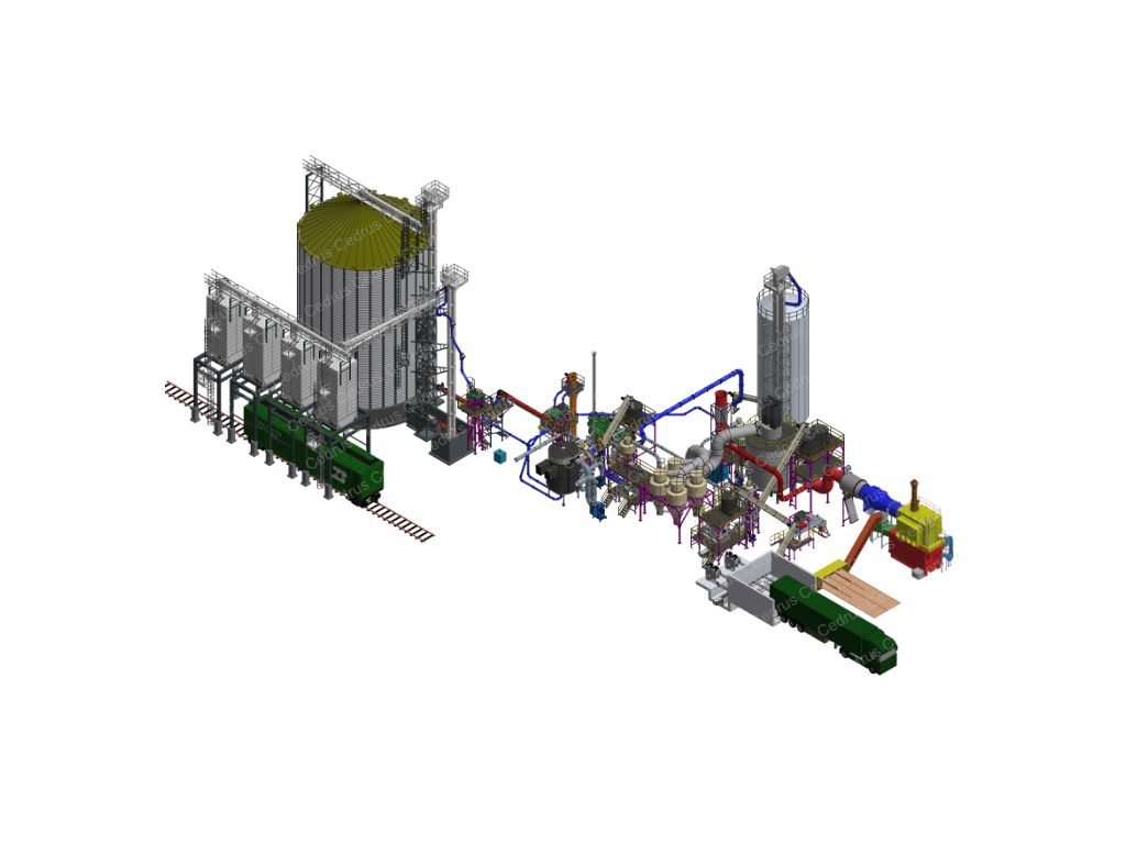 Production plant design
