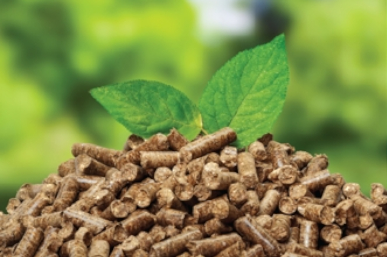 Pellet energetyczny z materiałów roślinnych