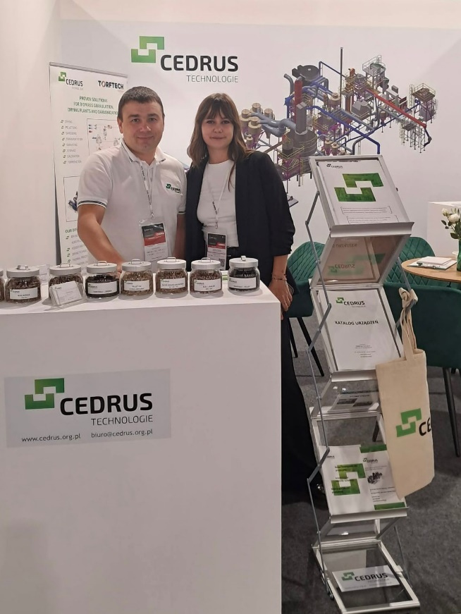 Stoisko Cedrus na targach Biopower 2025